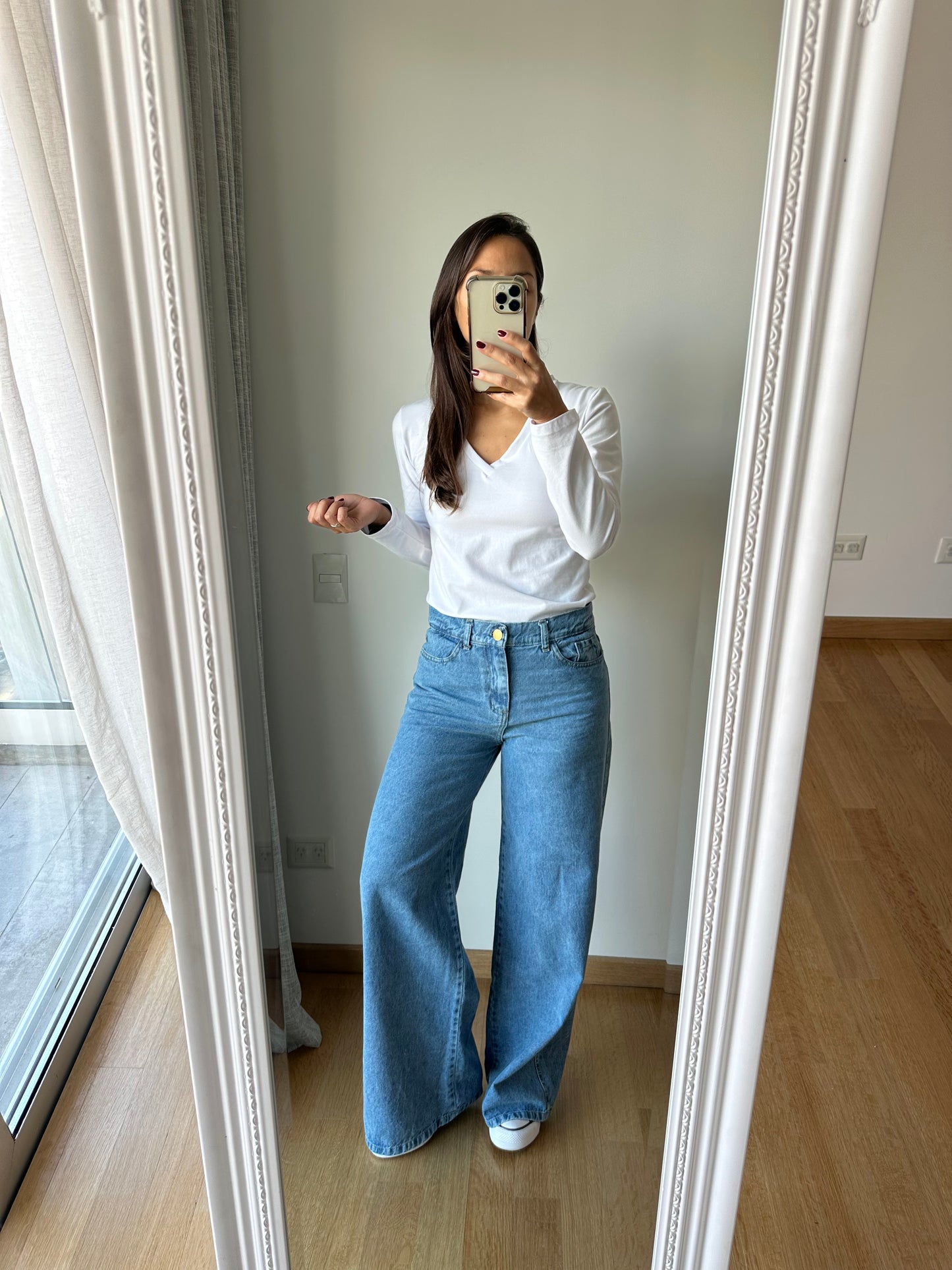 Jeans Wide Leg Clásico