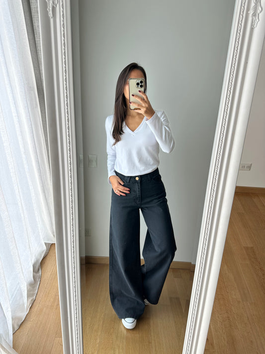 Jeans Wide Leg Clásico